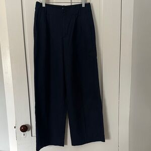 Madewell Wide-leg Trousers - Blue